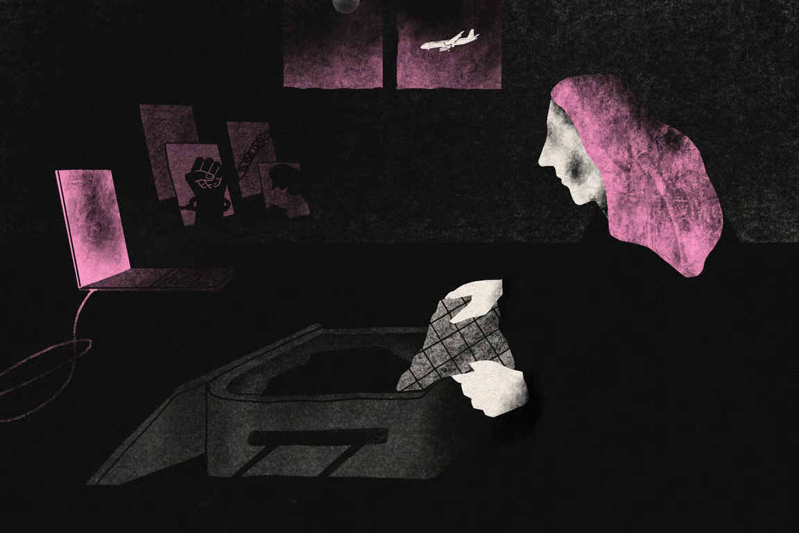 Illustration: Lyalya Bulanova&nbsp;/ Novaya Gazeta Europe