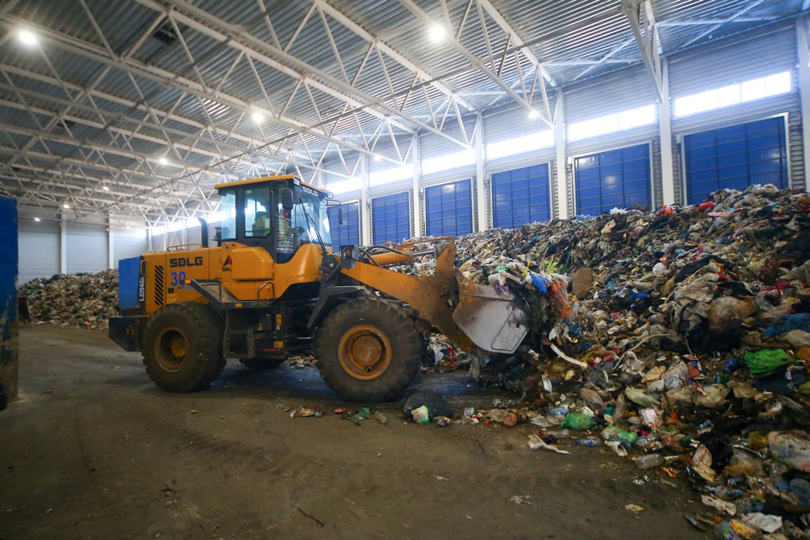 Комплекс по переработке отходов «Нева» в Солнечногорске, 2019 год. Фото: Сергей Ведяшкин / АГН «Москва»