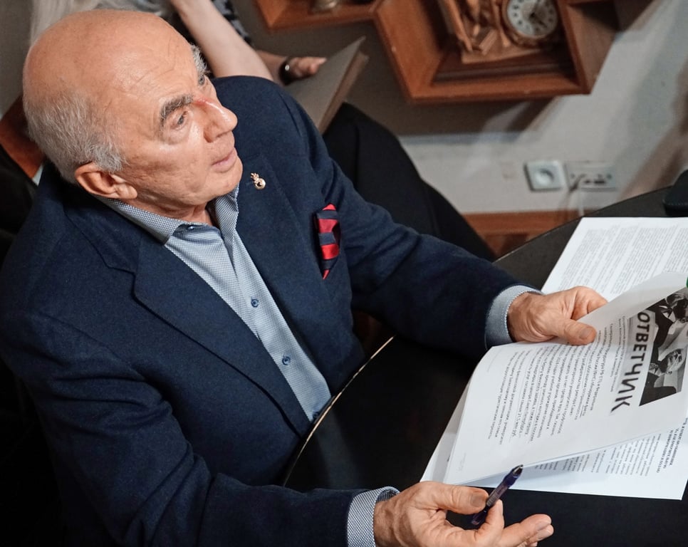 Александр Запесоцкий. Фото: Константин Леньков / Коммерсантъ / Sipa USA / Vida Press