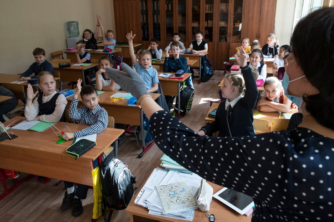 Москва, 7 сентября 2020 года. Фото: Павел Головкин / AP Photo / Scanpix / LETA