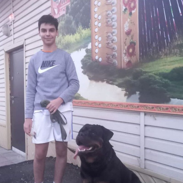 Arseny Turbin at 15. Photo provided by the family