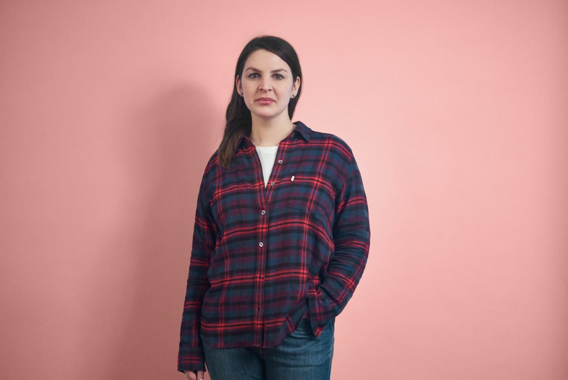 Anna Rivina, the founder of Nasiliu.net. Photo: Nasiliu.net’s website