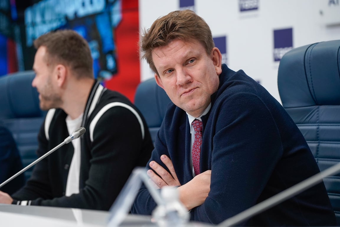 Гендиректор издательства «Эксмо» Евгений Капьев, 12 ноября 2025 года. Фото: Александр Авилов / АГН «Москва»