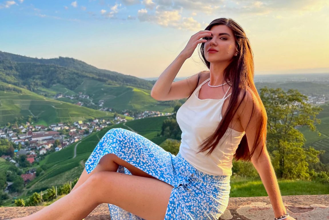 Василиса Белякова, Дурбах, Германия, август 2023 года. Фото из  личного Instagram Беляковой