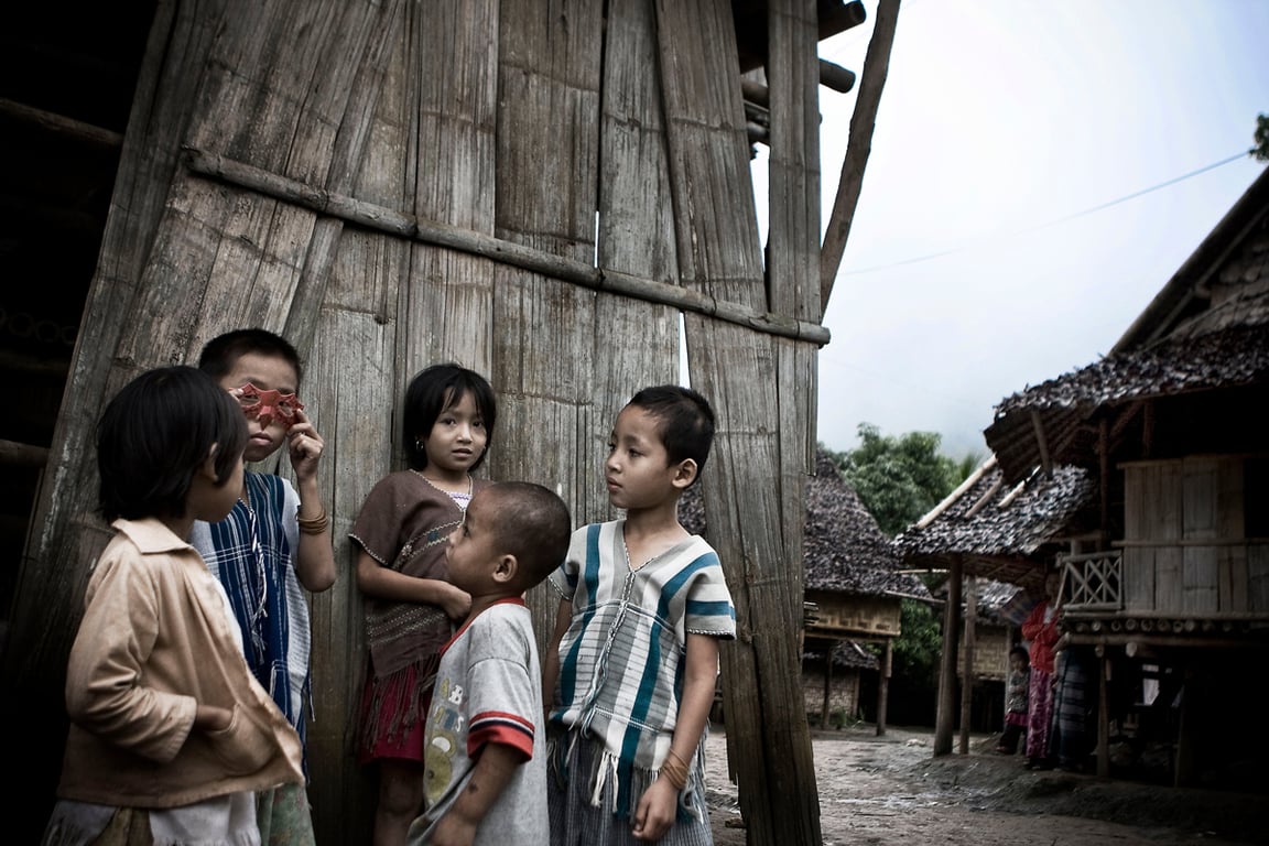 Дети-беженцы в лагере беженцев Ну По, Таиланд, 2010 год. Фото: Narciso Contreras / ZUMA Press Wire / Shutterstock / Rex Features / Vida Press