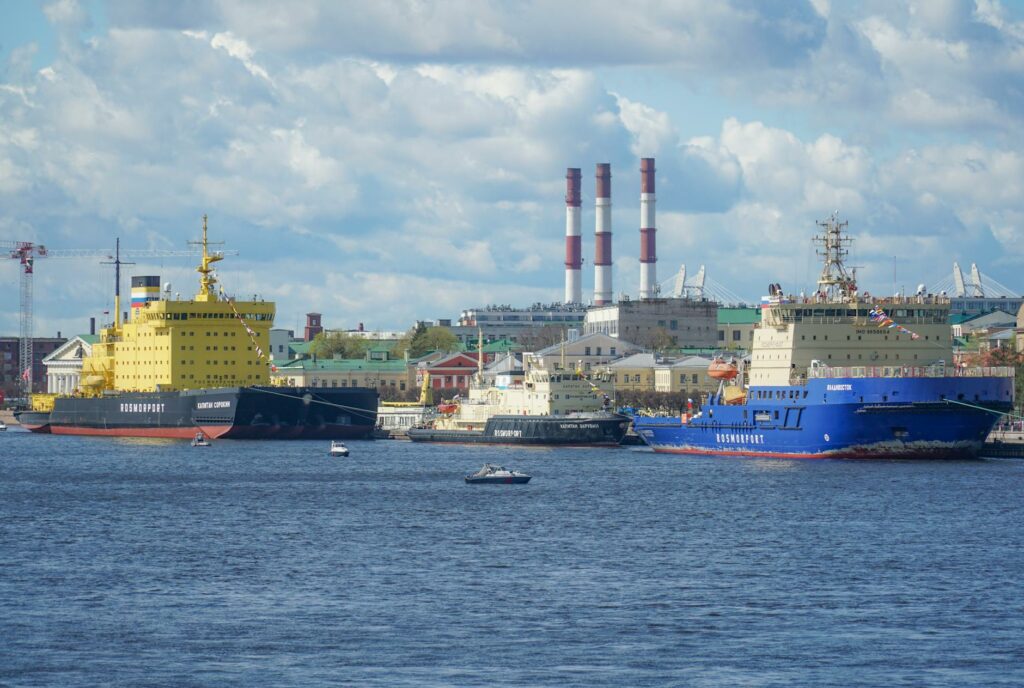 The port of Ust-Luga in Russia’s northwestern Leningrad region. Photo: Ports Europe