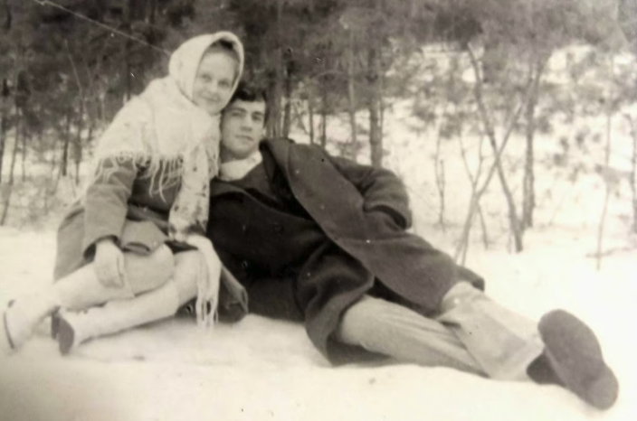 Natalia and Valery Khodymchuk, 1980s, Chernobyl. Photo: Ukrainian Agency for Exclusion Zone Management