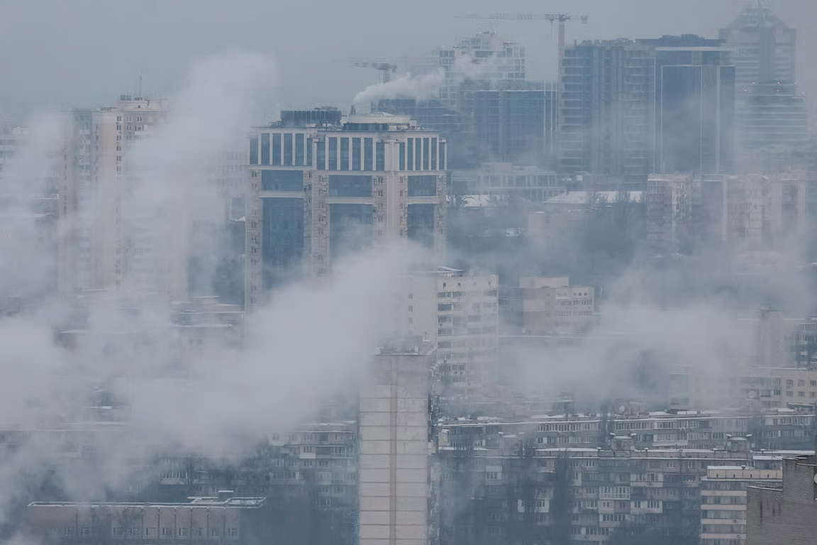 Kyiv at the heigh of winter. Photo: Gleb Garanich / Reuters / Scanpix / LETA