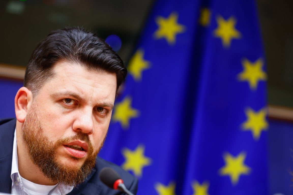 Леонид Волков. Фото: Stephanie Lecocq / EPA