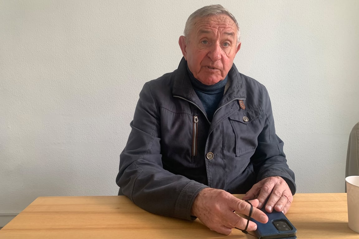 Ликвидатор и депутат Рады первого созыва Владимир Усатенко. Фото: Ольга Мусафирова / «Новая Газета Европа»