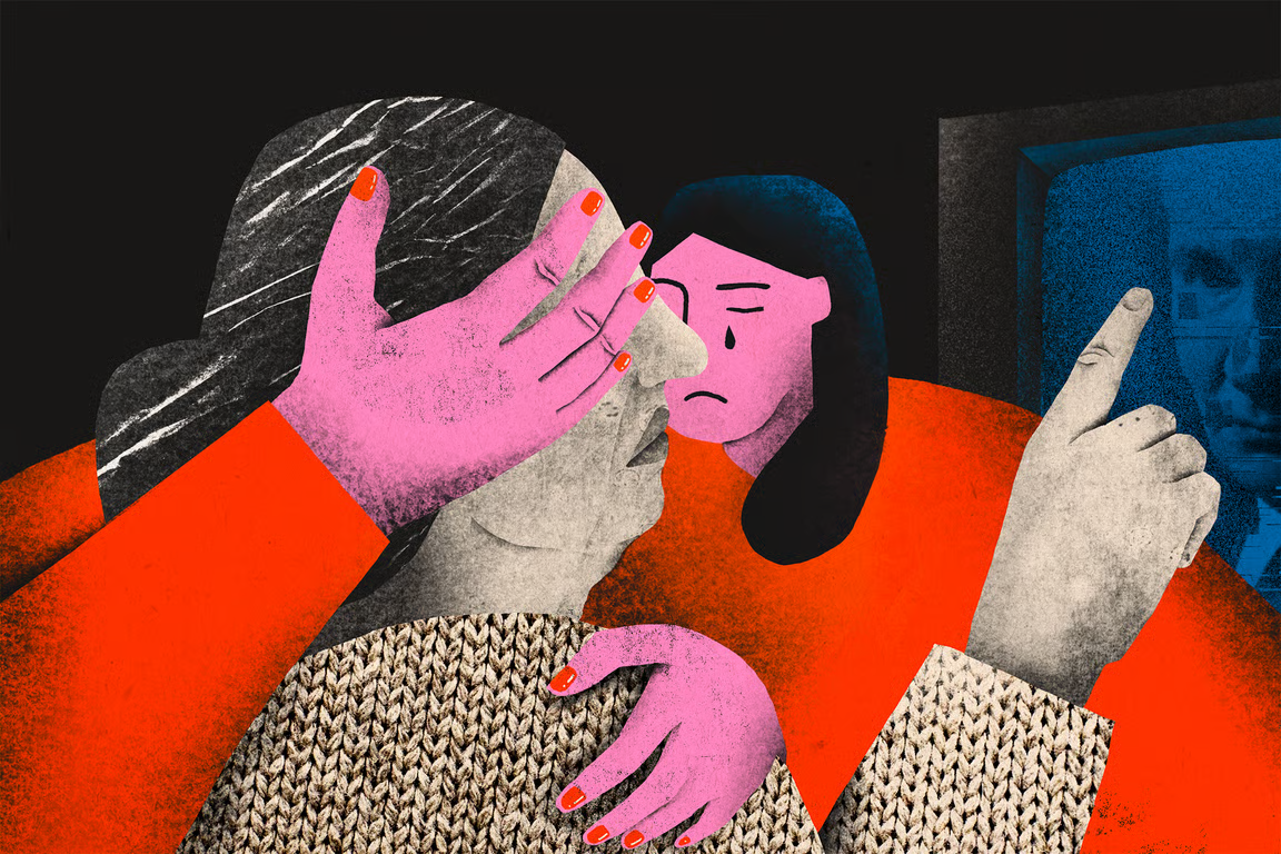 Illustration: Lyalya Bulanova / Novaya Gazeta Europe