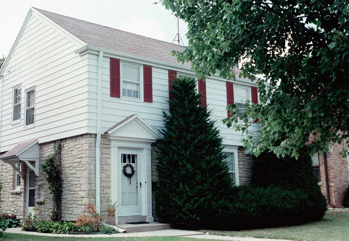 Дом бабушки Джеффри Дамера в пригороде Милуоки, Висконсин, США, 29 июля 1991 года. Фото: Dave Schlabowske / AP Photo / Scanpix / LETA