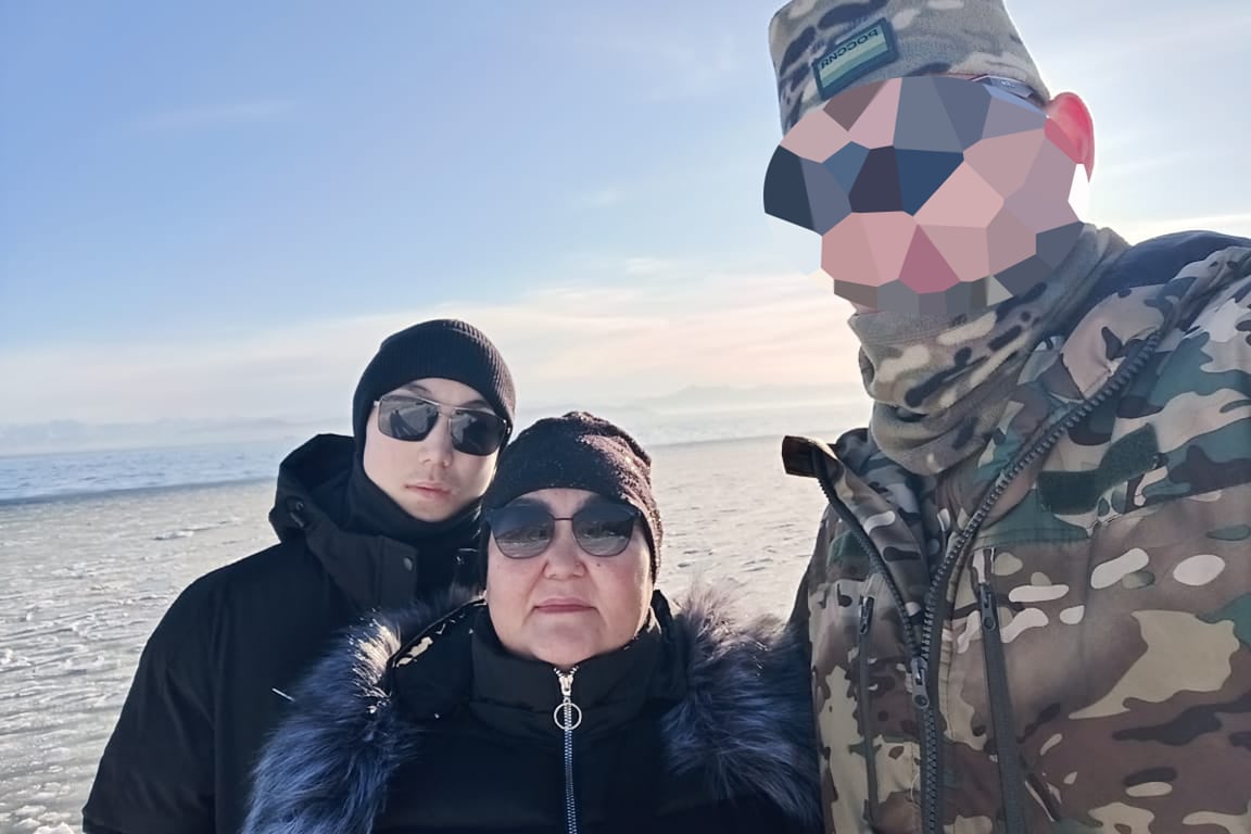 Анна Коеркова с сыновьями Александром и Иваном. Фото из личного архива