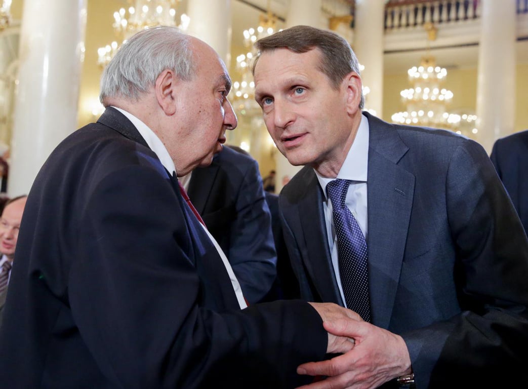 Александр Чубарьян и Сергей Нарышкин. Фото:  duma.gov.ru