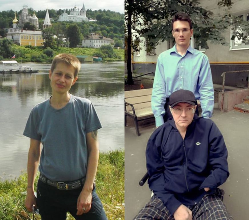 Лариса Романова (фото 2019 года) и Илья Романов (фото 2021 года). Источник:  Москвич Mag