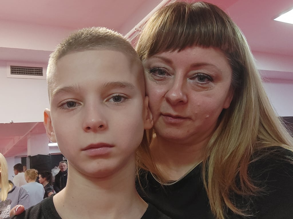 Наталья Слипченко вместе со своим сыном Тимофеем. Фото: Наталья Слипченко