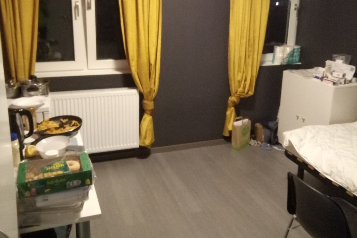 Комната Павла в немецком общежитии, май 2025 года. Фото с личной страницы в  Facebook