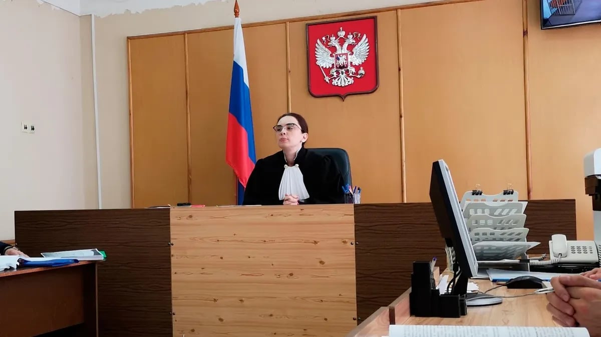 Court proceedings in Kamensk-Uralsky in Russia’s Sverdlovsk region. Photo: ku66.ru