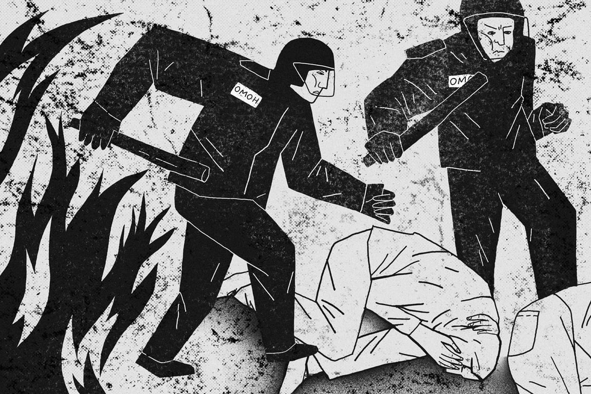 Иллюстрация: Ляля Буланова / «Новая Газета Европа»