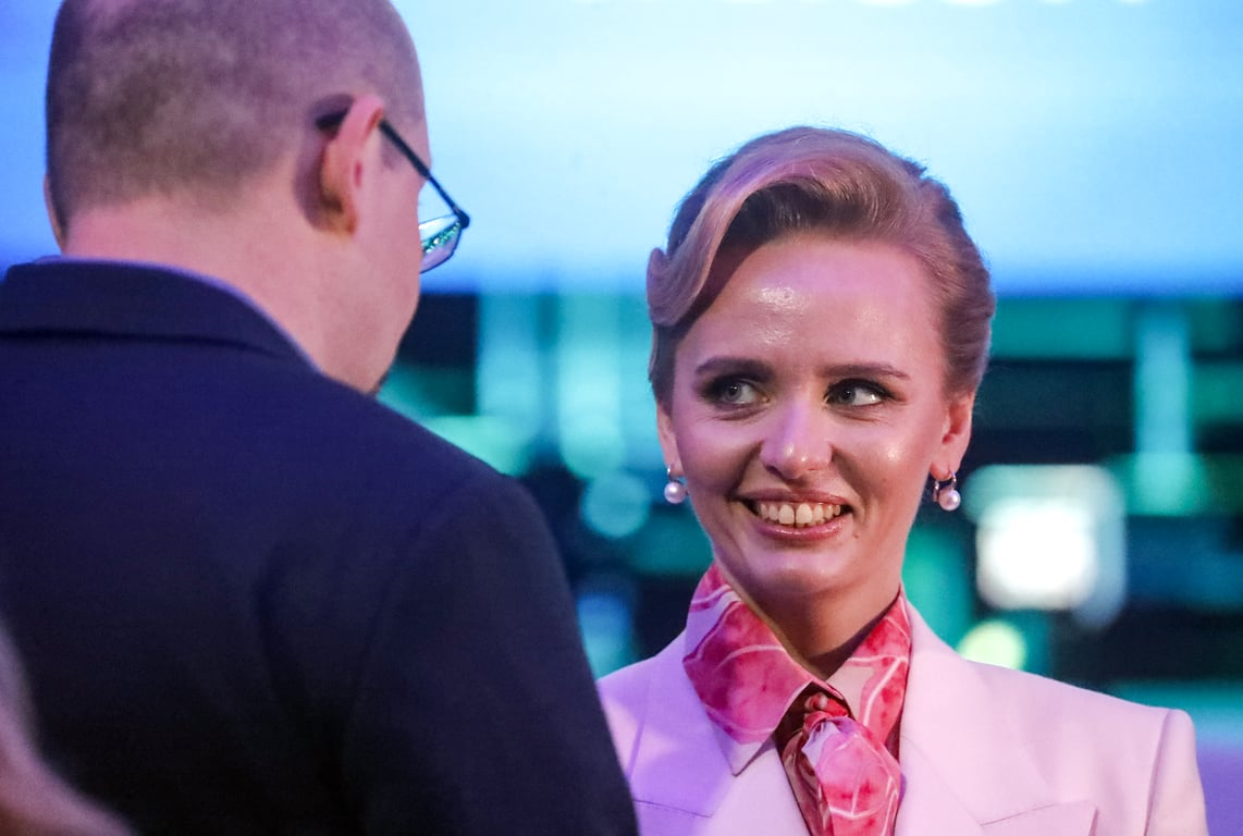 Maria Vorontsova at the St. Petersburg International Economic Forum (SPIEF) in St. Petersburg, Russia, 07 June 2024. Photo: EPA/ANATOLY MALTSEV