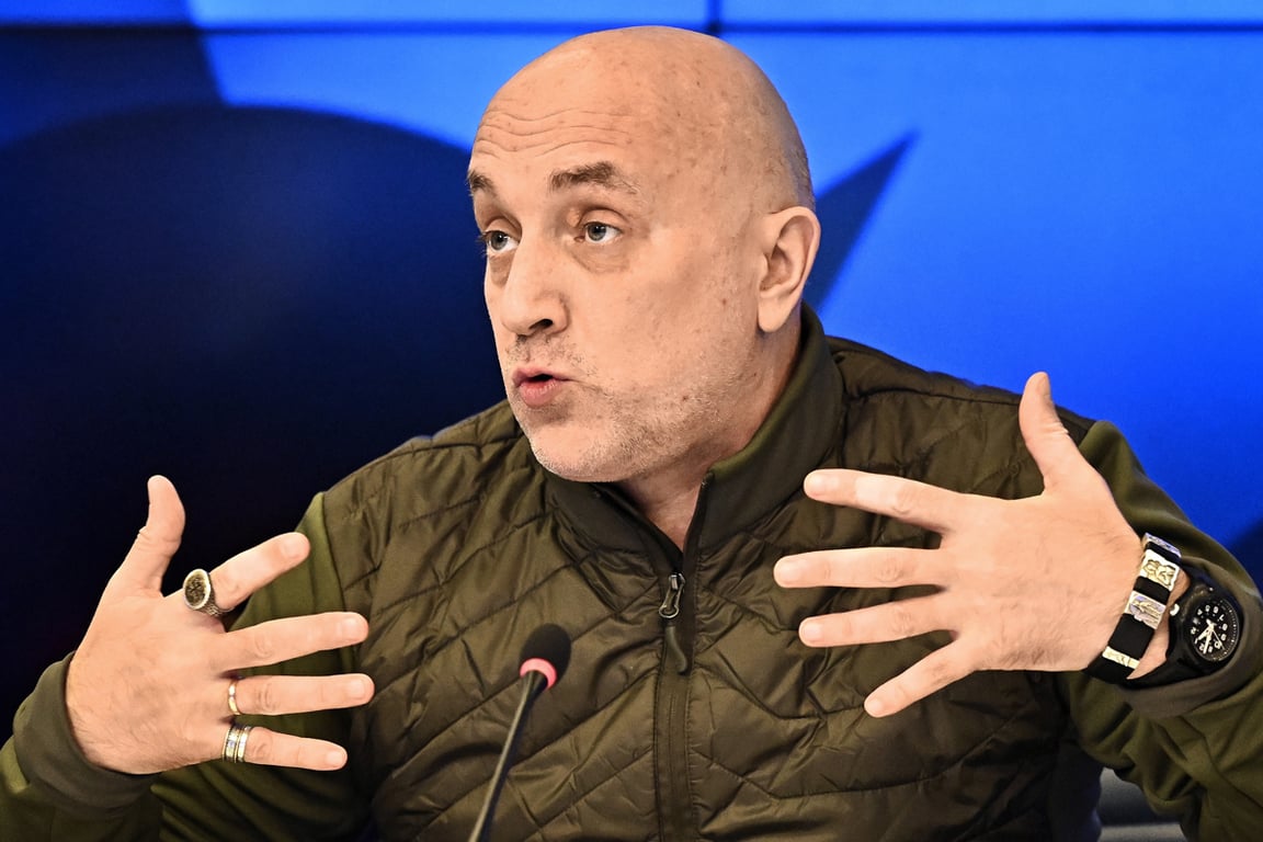 Захар Прилепин, 20 декабря 2023 года. Фото: Александр Миридонов / Коммерсантъ / Sipa USA / Vida Press