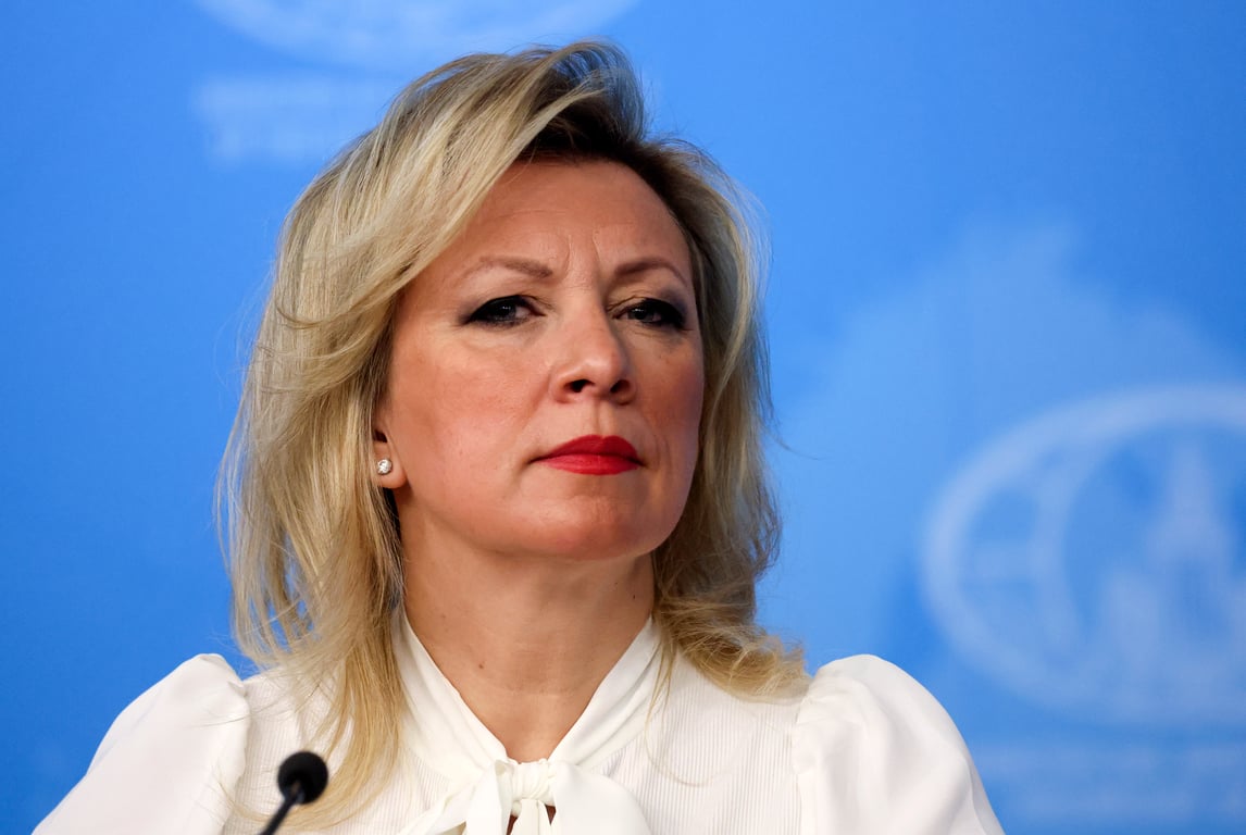 Russian Foreign Ministry spokesperson Maria Zakharova, 20 January 2026. Photo: EPA/MAXIM SHIPENKOV