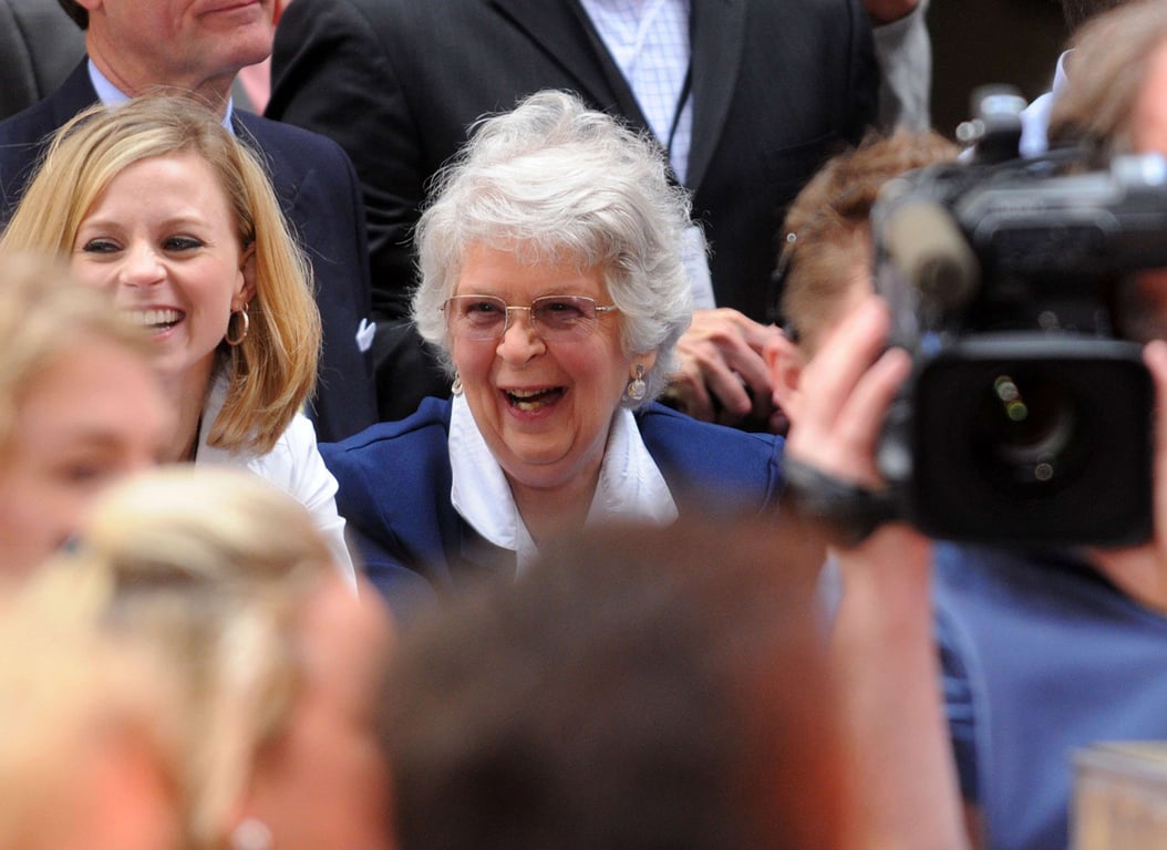 Сара Джейн Мур у Рокфеллер-центра, Нью-Йорк, США, 28 мая 2009 года. Фото: Brian Zak / Sipa Press / Vida Press