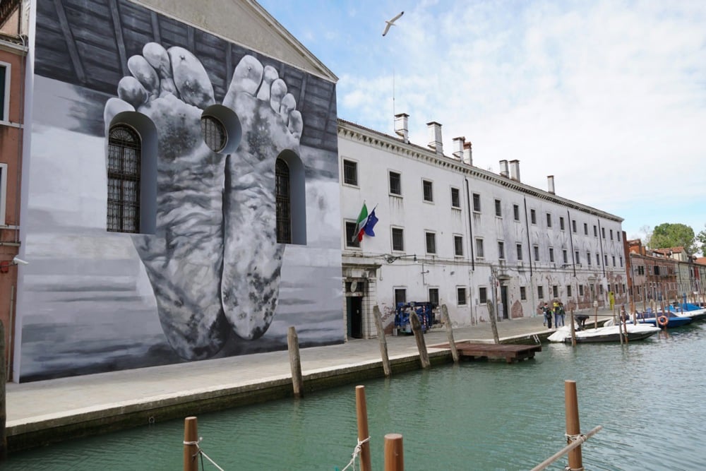 60th international art exhibition Biennale in Venice. Photo: EPA/ANDREA MEROLA