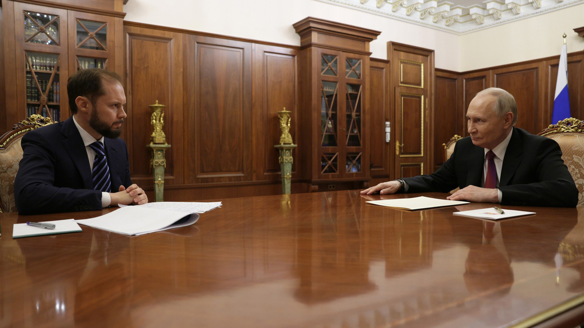 Виталий Королев и Владимир Путин. Фото:  Kremlin