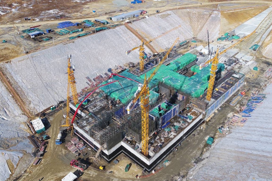 Строительство стартового комплекса на космодроме Восточный. Фото: Роскосмос