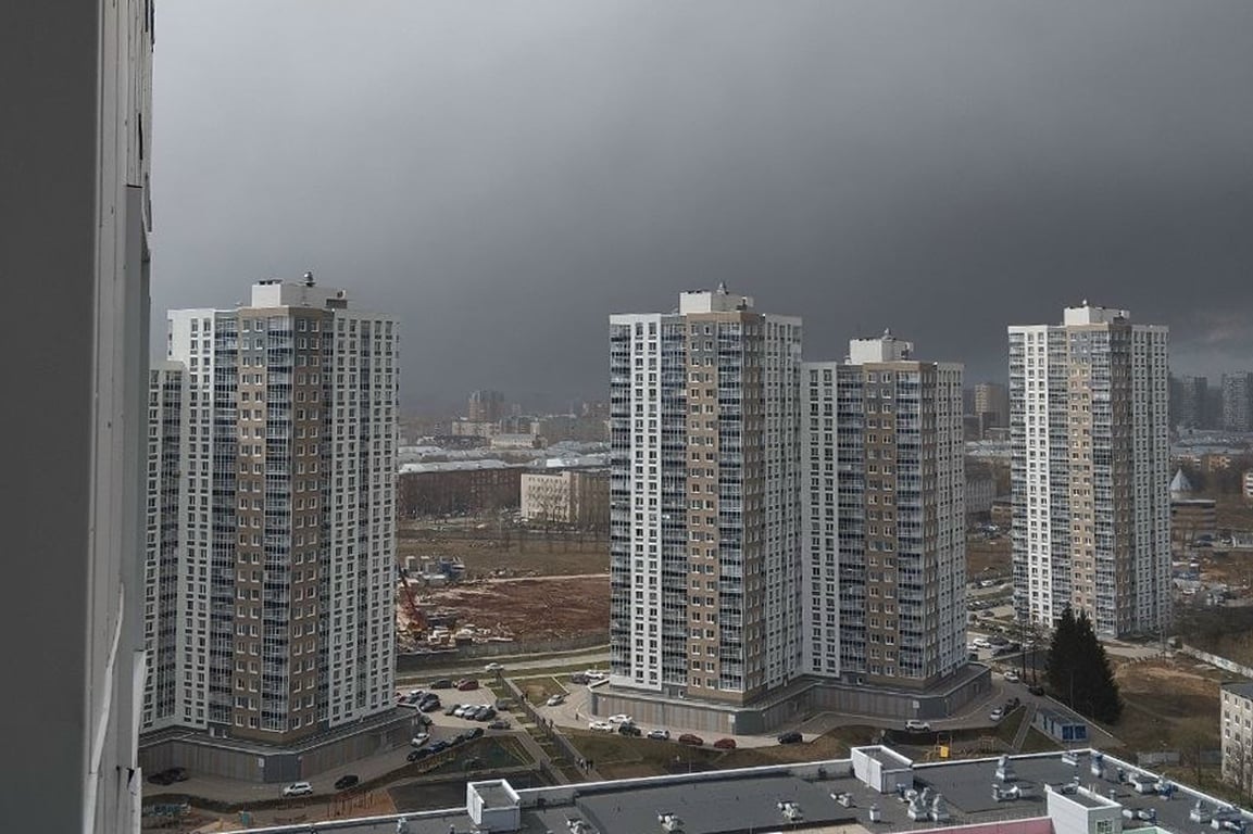 Смог в Перми после пожара, 29 апреля 2026 года. Фото: «Подслушано Пермь» / VK