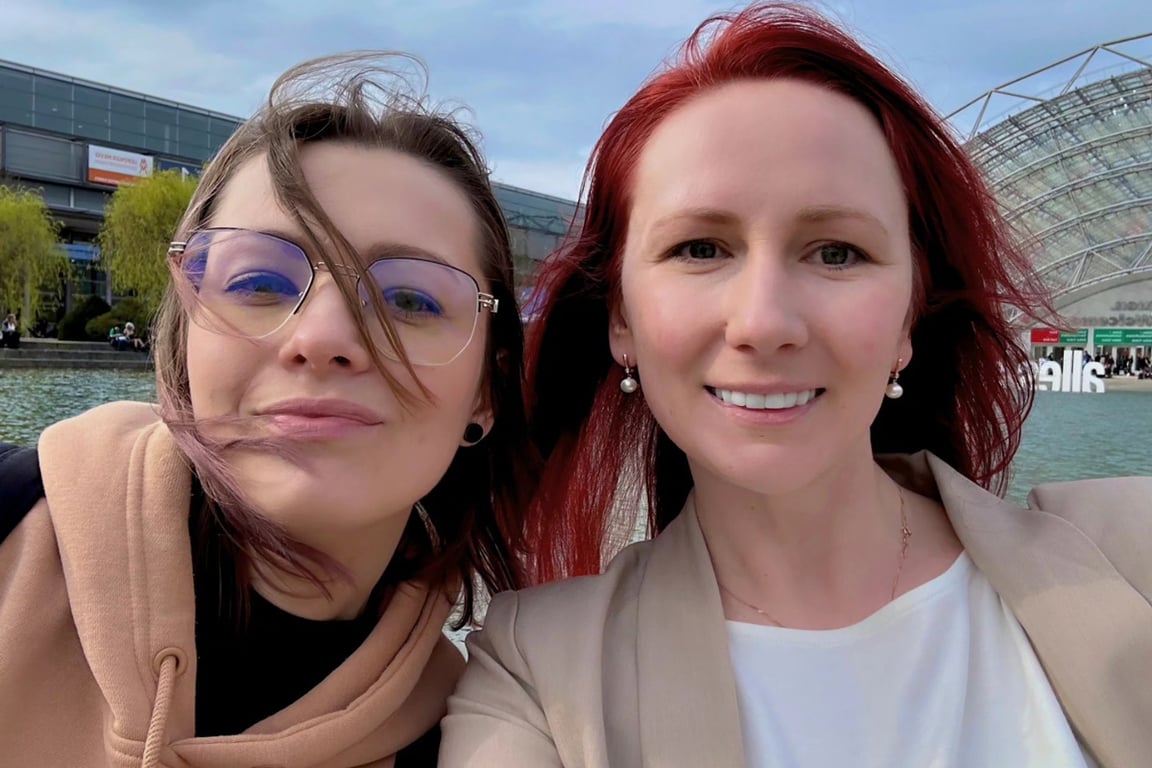 Kateryna Sylvanova and Elena Malisova. Photo: sil_vanova / Instagram
