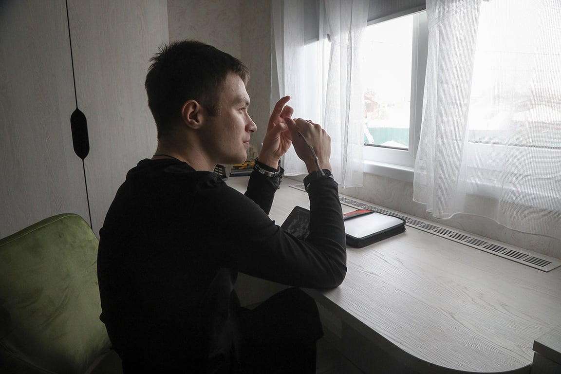 Учебно-реабилитационный центр дневного пребывания взрослых инвалидов с аутизмом «Дом особенных людей», 9 марта 2023 года. Фото: Артур Новосильцев / Агентство «Москва»