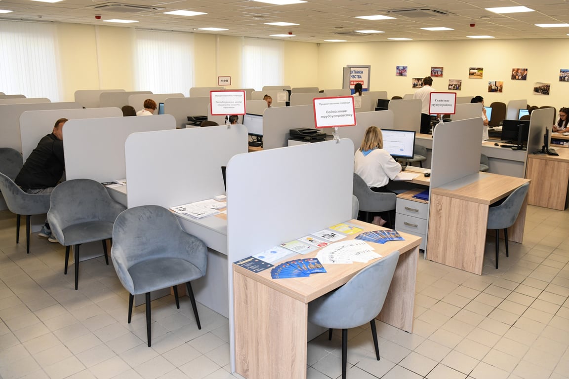 Офис филиала фонда в Луганске, Украина, сентябрь 2025 года. Фото:  «Защитники Отечества»