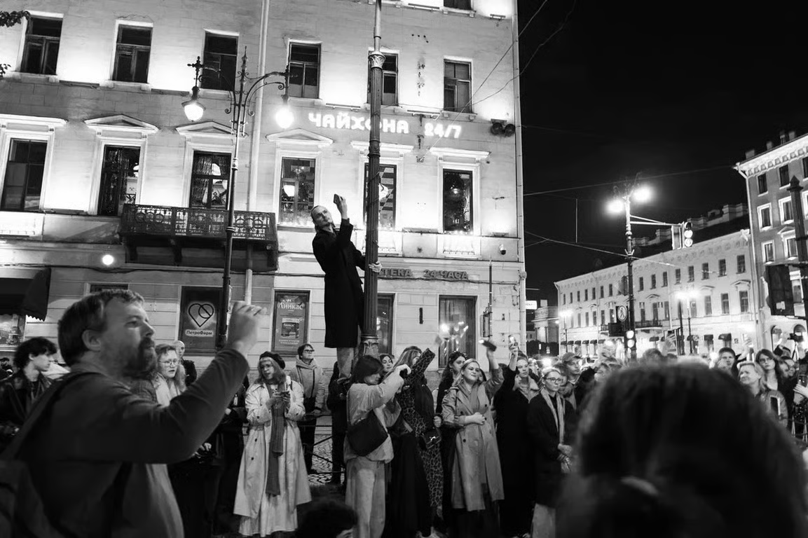 Stoptime performing in St. Petersburg, October 2025. Photo: Yevgeny Shalnov /  МР7. ру