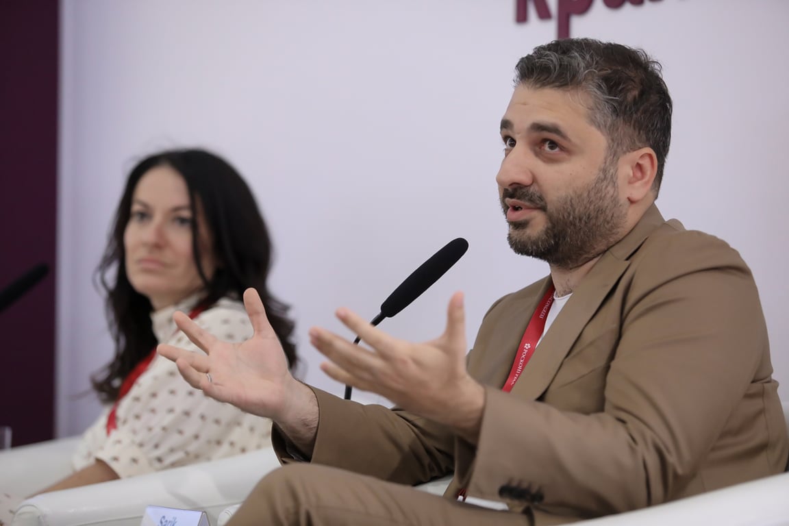 Сарик Андреасян на Петербургском международном экономическом форуме, 7 июня 2024 года. Фото: Евгений Федосков / Росконгресс