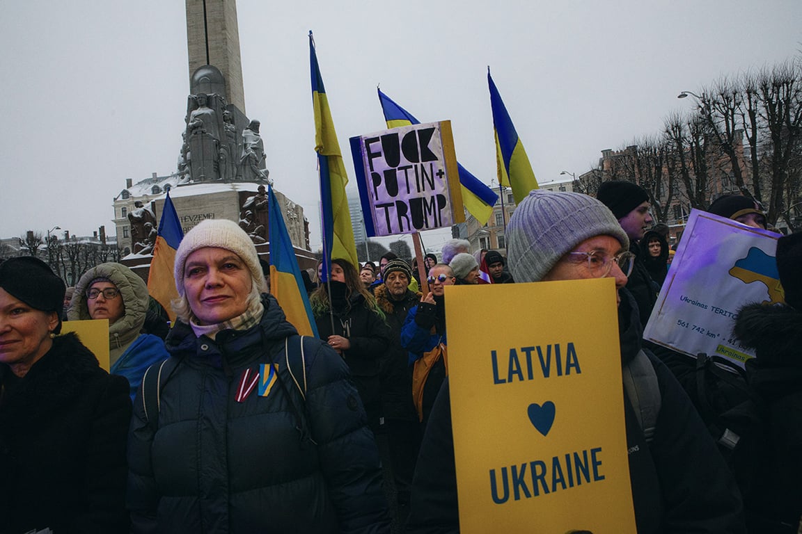 24 февраля 2026 года. Фото: Влад Докшин / «Новая Газета Европа»