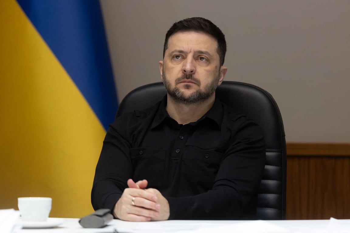 Ukrainian President Volodymyr Zelensky in Kyiv on 10 December 2025. Photo: Zelensky / Telegram