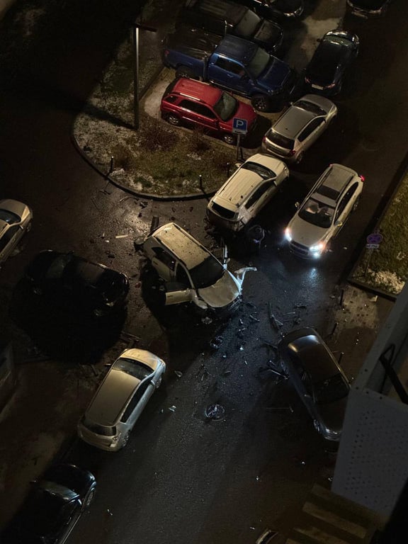 The aftermath of the explosion in Moscow on 22 December 2025. Photo: social media