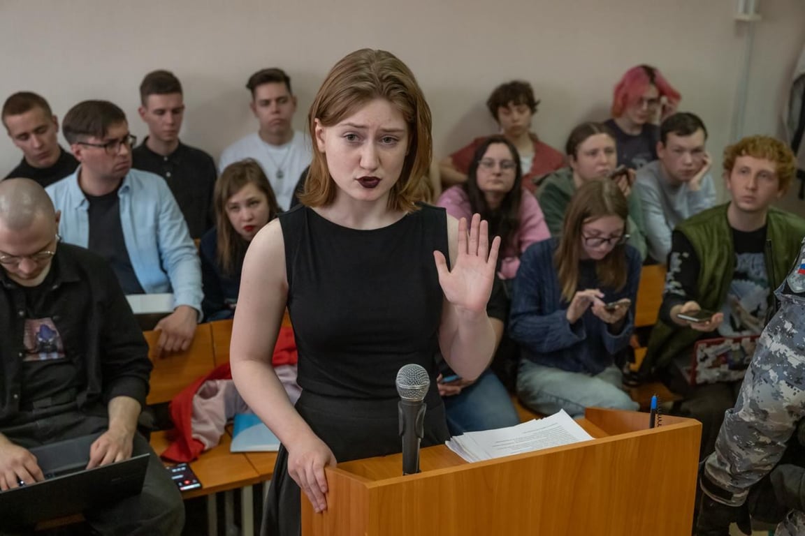 Darya Kozyreva. Photo: OVD-Info