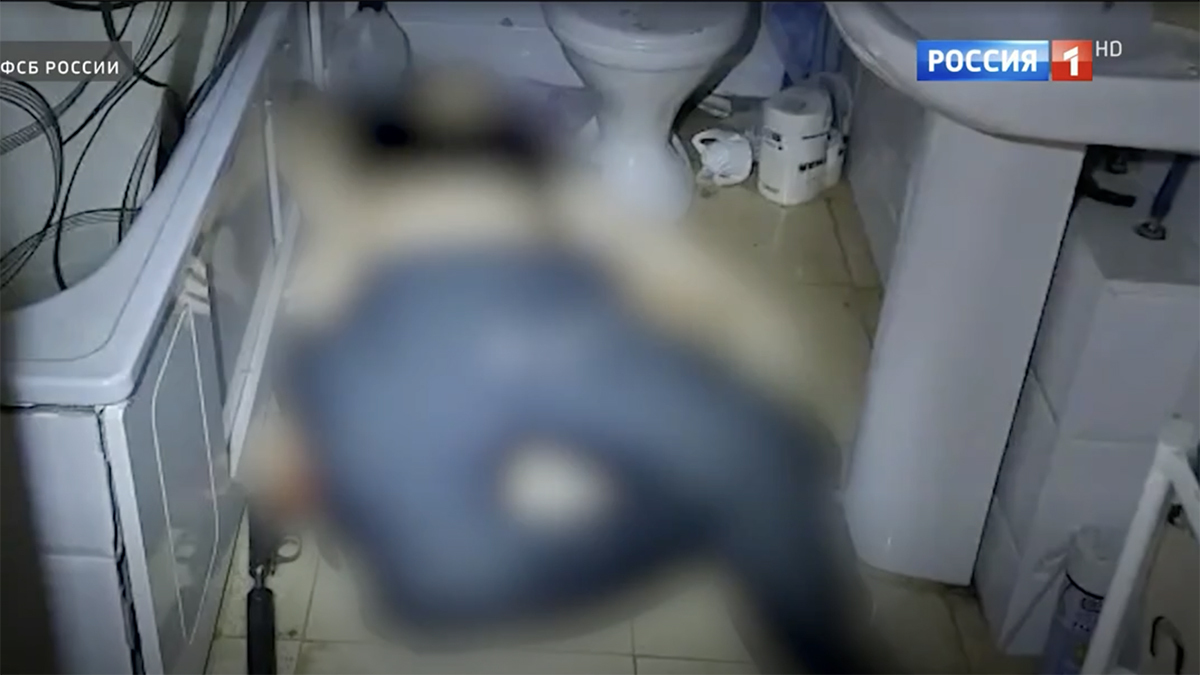 Убитый при задержании. Фото: ЦОС ФСБ России