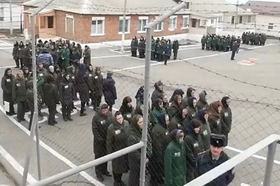 ИК-7 в Ставропольском крае. Фото: кадр из репортажа «РЕН ТВ»