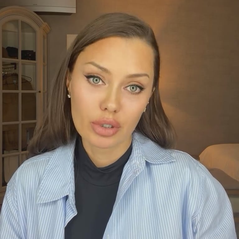 Скриншот из видеообращения Виктории Бони. Источник: @victoriabonya /  Instagram