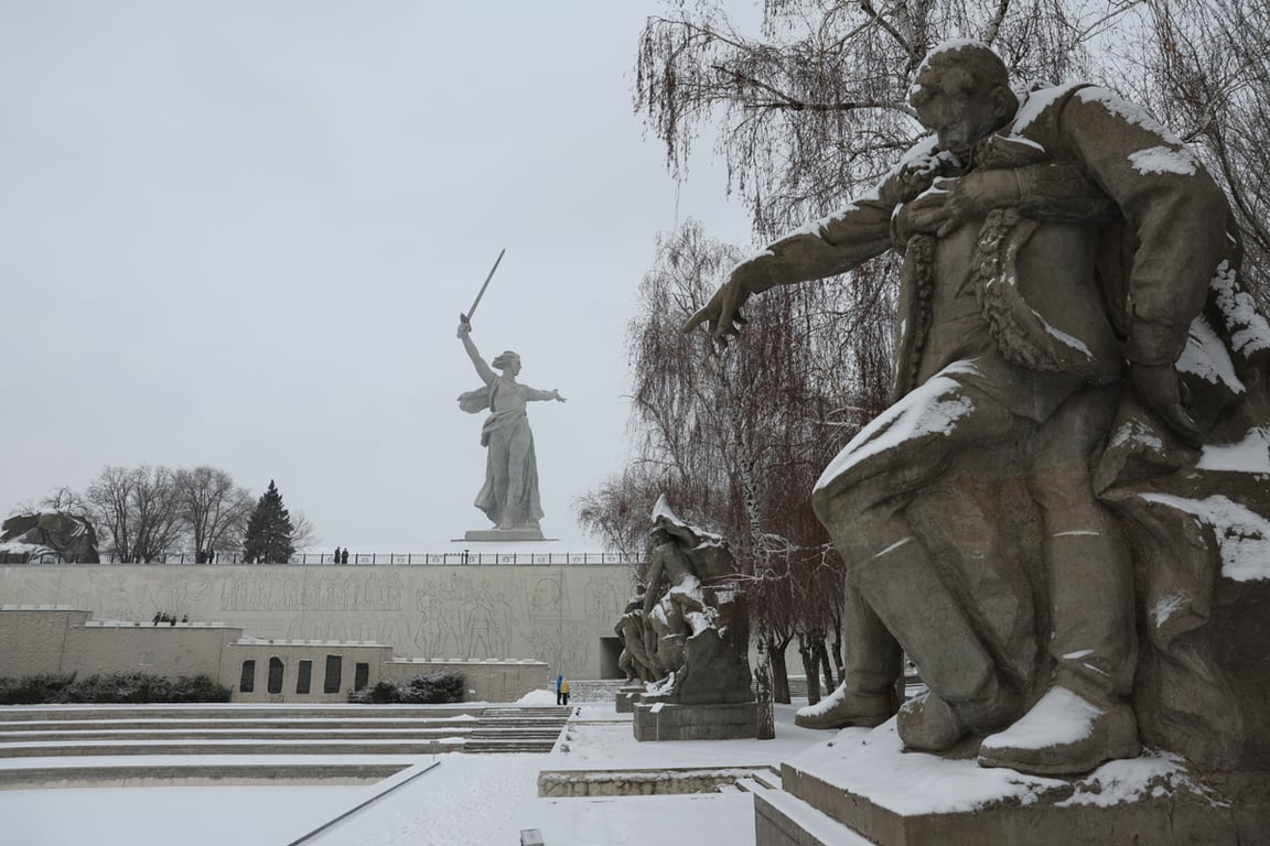 Мамаев Курган. Фото:  пресс-служба аппарата губернатора Волгоградской области