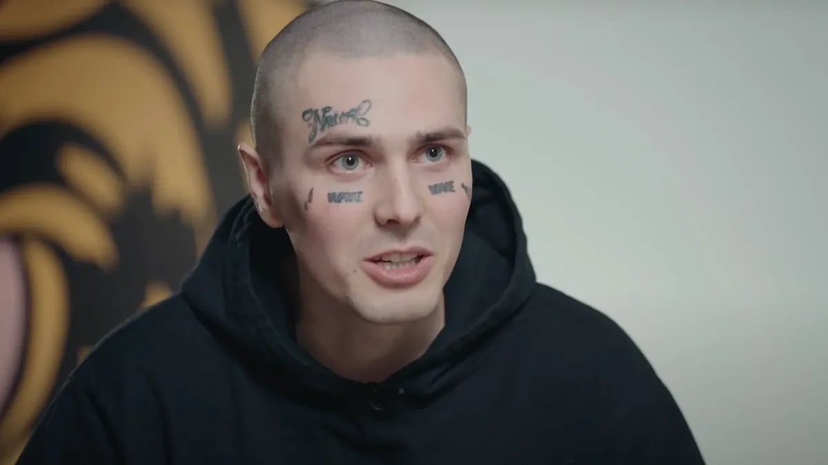 Скриншот из интервью Face Юрию Дудю