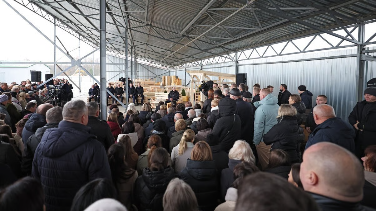 Lukashenko visits the Lepel district, Belarus, 31 October 2025. Photo: President of Belarus press service