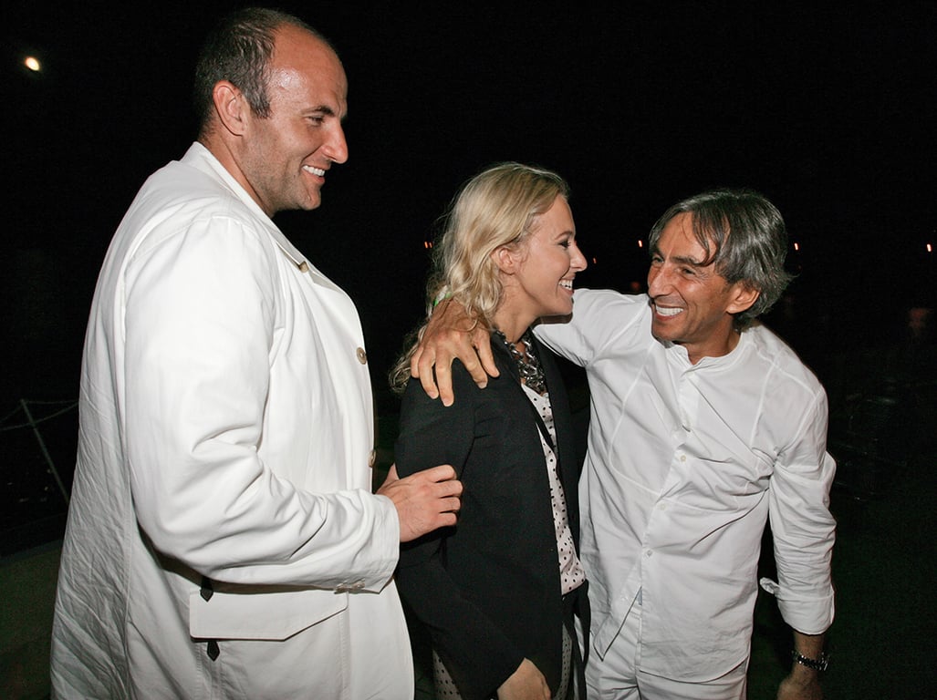 Умар Джабраилов и Ксения Собчак, 28 июля 2010 года. Фото: Валерий Левитин / Коммерсантъ  / Sipa USA / Vida Press