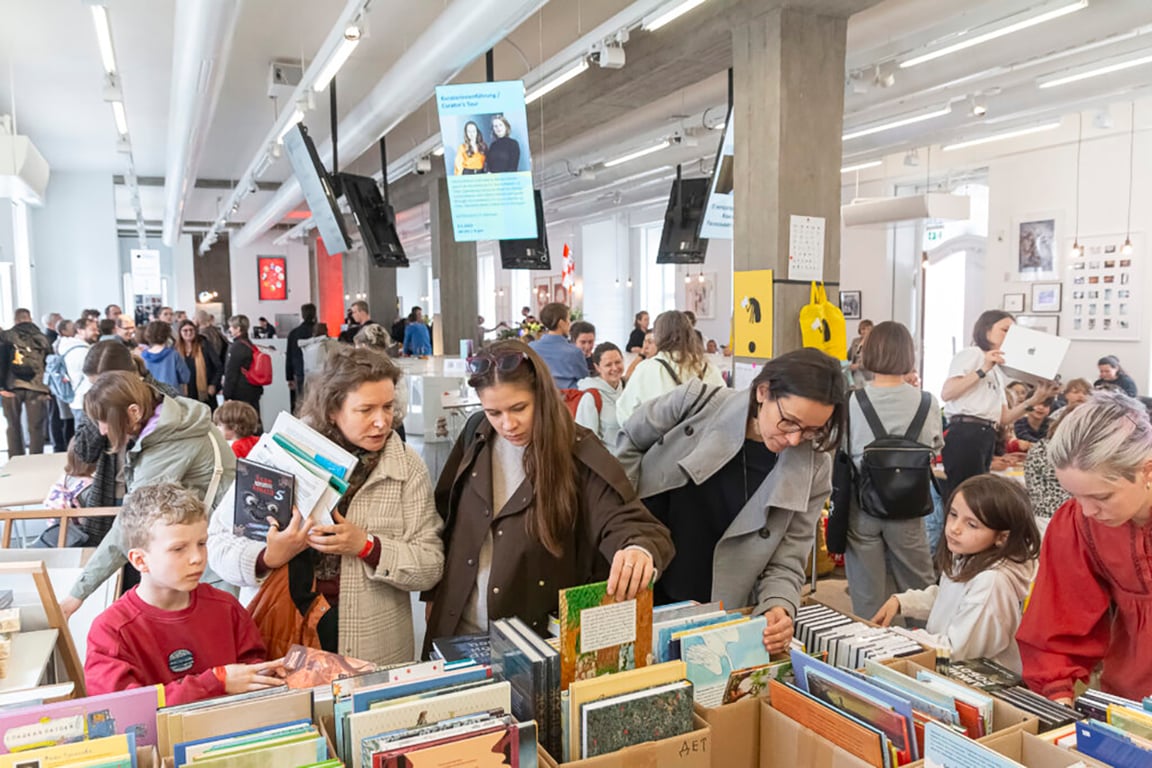 Берлинская книжная ярмарка русскоязычной литературы. Фото: Рина Гинзбург /  bookfair-berlin.de
