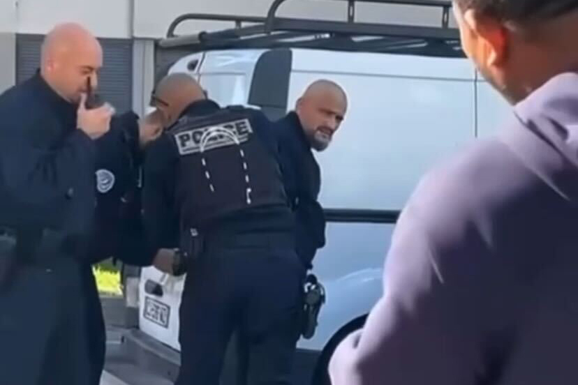 Задержание Башира Алибиева. Фото: @germhkheda / Instagram