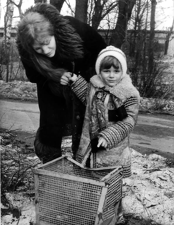 Анна Герман с сыном. Фото: Официальная группа поклонников Анны Герман / ВКонтакте